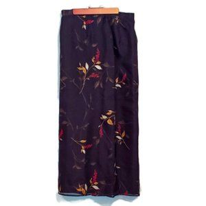 Doncaster Black Embroider & Bead 100% Silk Skirt